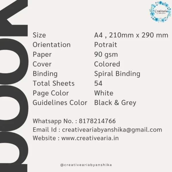 Brush Calligraphy Workbook - Small tip Edition - Image 3