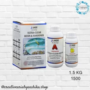 Jags Ultra Clear Resin - 1500 gms